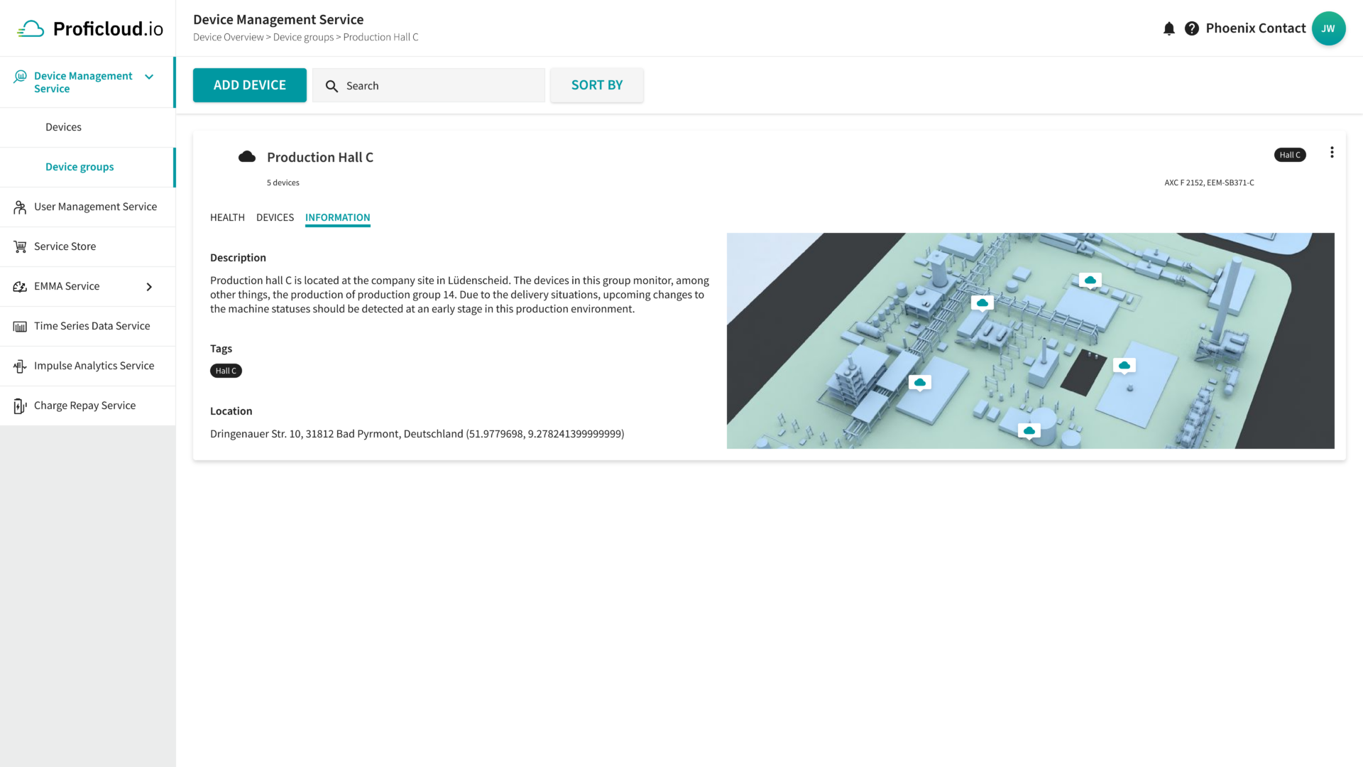 Use device groups to create more transparency in your company. Use device groups to create more transparency in your company.